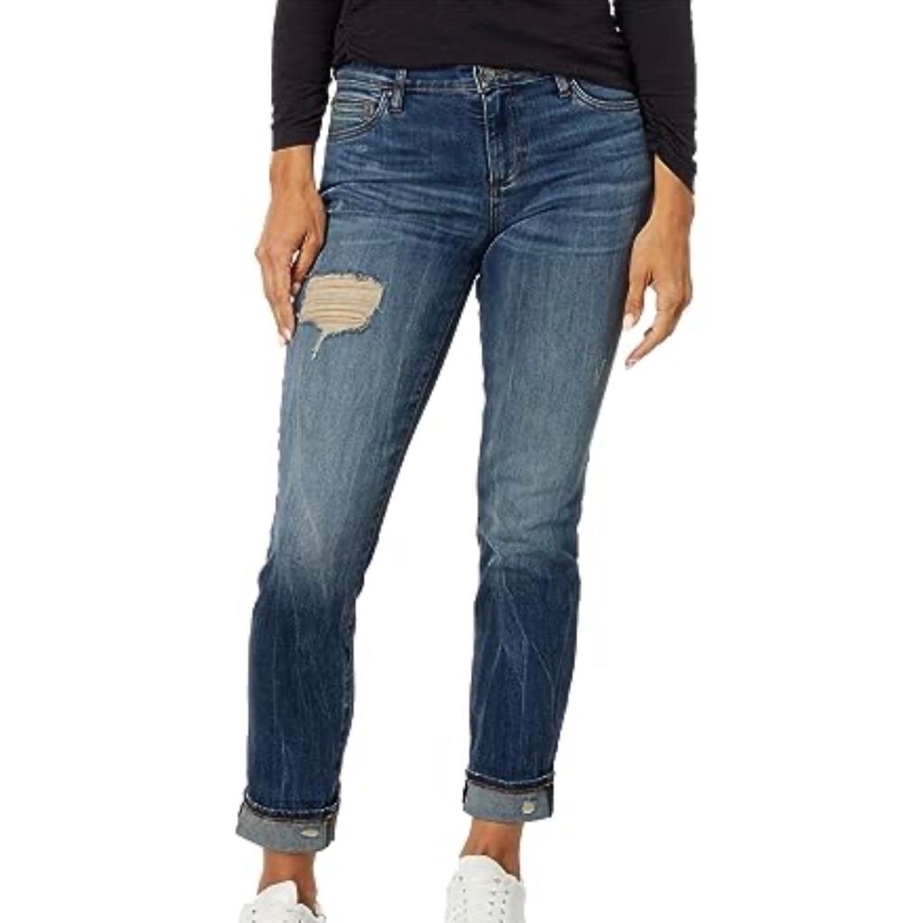 Kut from the Kloth Catherine boyfriend Jeans sz 10